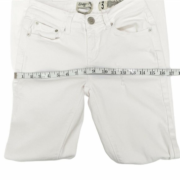 Indigo Rein Forever White Skinny Ankle Jeans W26" - Picture 15 of 16